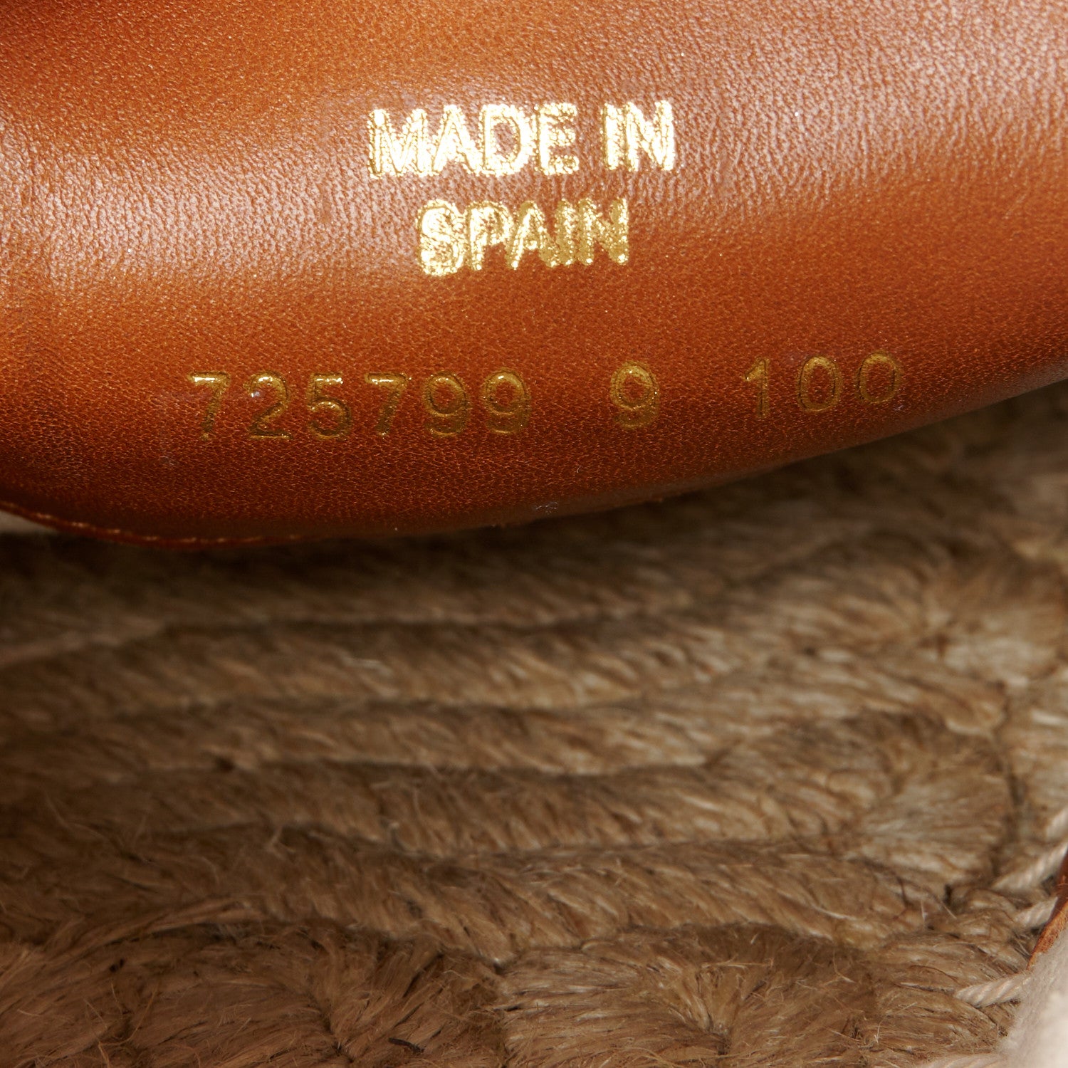 Gucci GG Monogram Mens Espadrille Loafers 9 Beige Ebony Mystic White 10 of 11