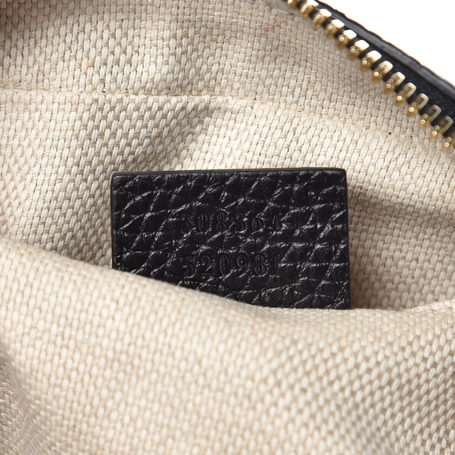 Gucci Pebbled Calfskin Small Soho Disco Bag Black 7 of 9