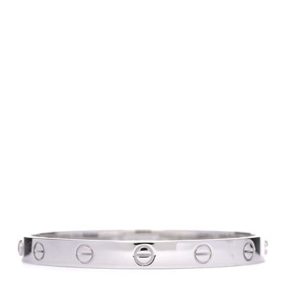 Cartier 18K White Gold LOVE Bracelet 16 3 of 7