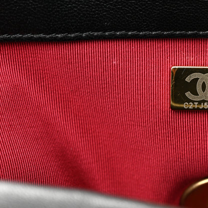 Chanel Lambskin Quilted Medium Chanel 19 Flap Black 7 of 11