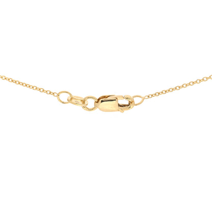 Roberto Coin 18K Yellow Gold Diamond Tiny Treasures Mini Cross Pendant Necklace 4 of 5