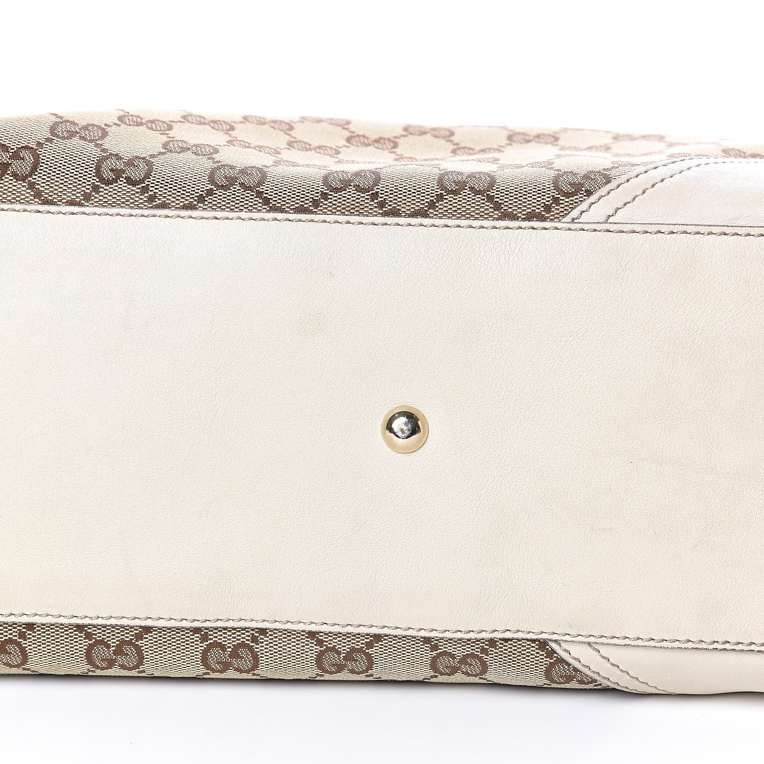 Gucci Monogram Large New Britt Tote Off White 10 of 15