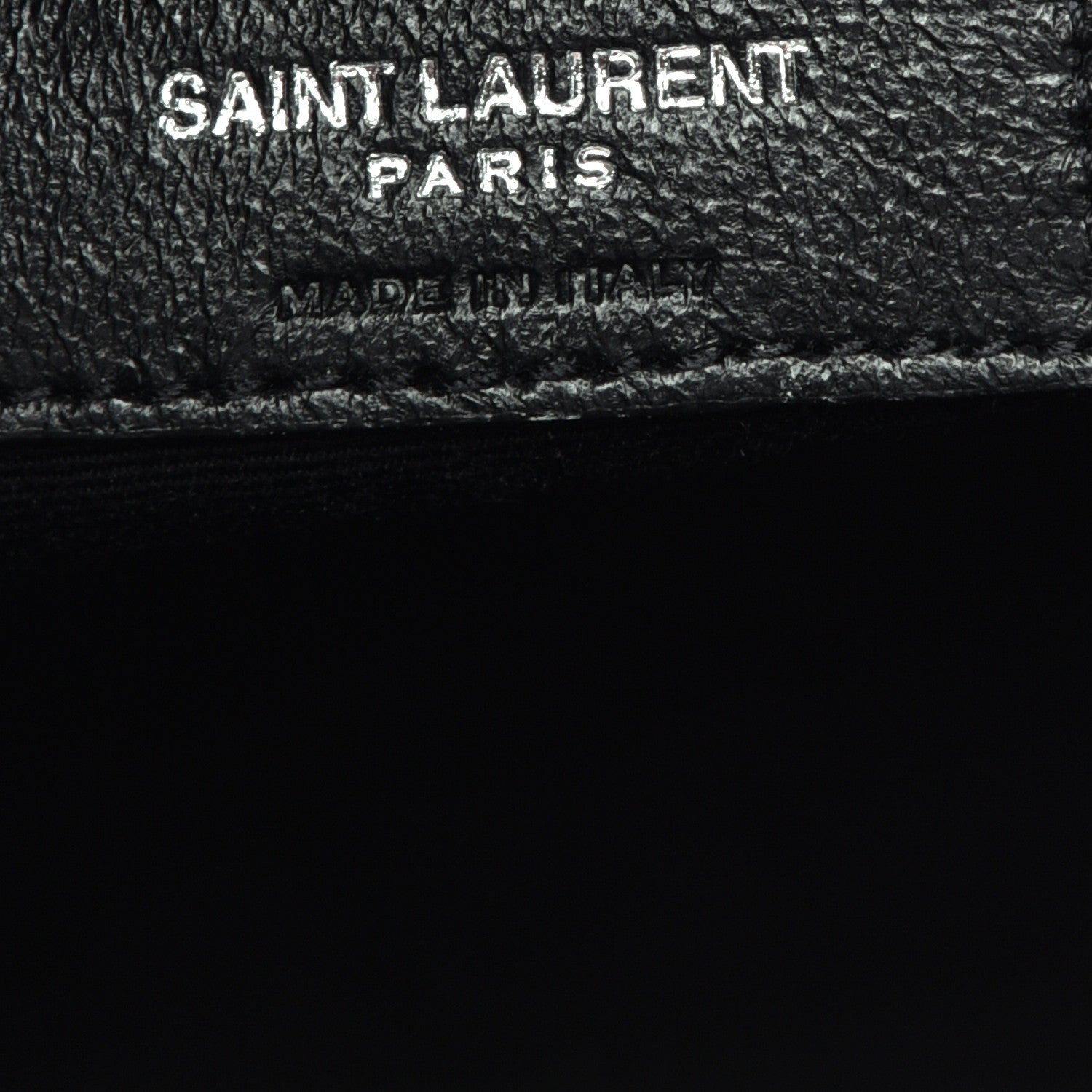 Saint Laurent Shiny Calfskin Crocodile Embossed Small Manhattan Shopper Tote Rouge Legion 6 of 9