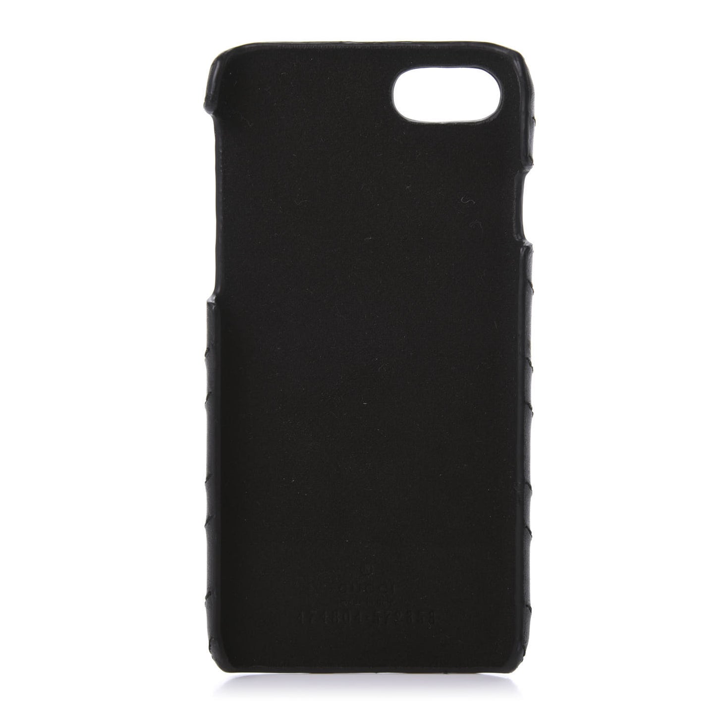 Calfskin Matelasse Animal Studs GG Marmont iPhone 7/8 Case Black