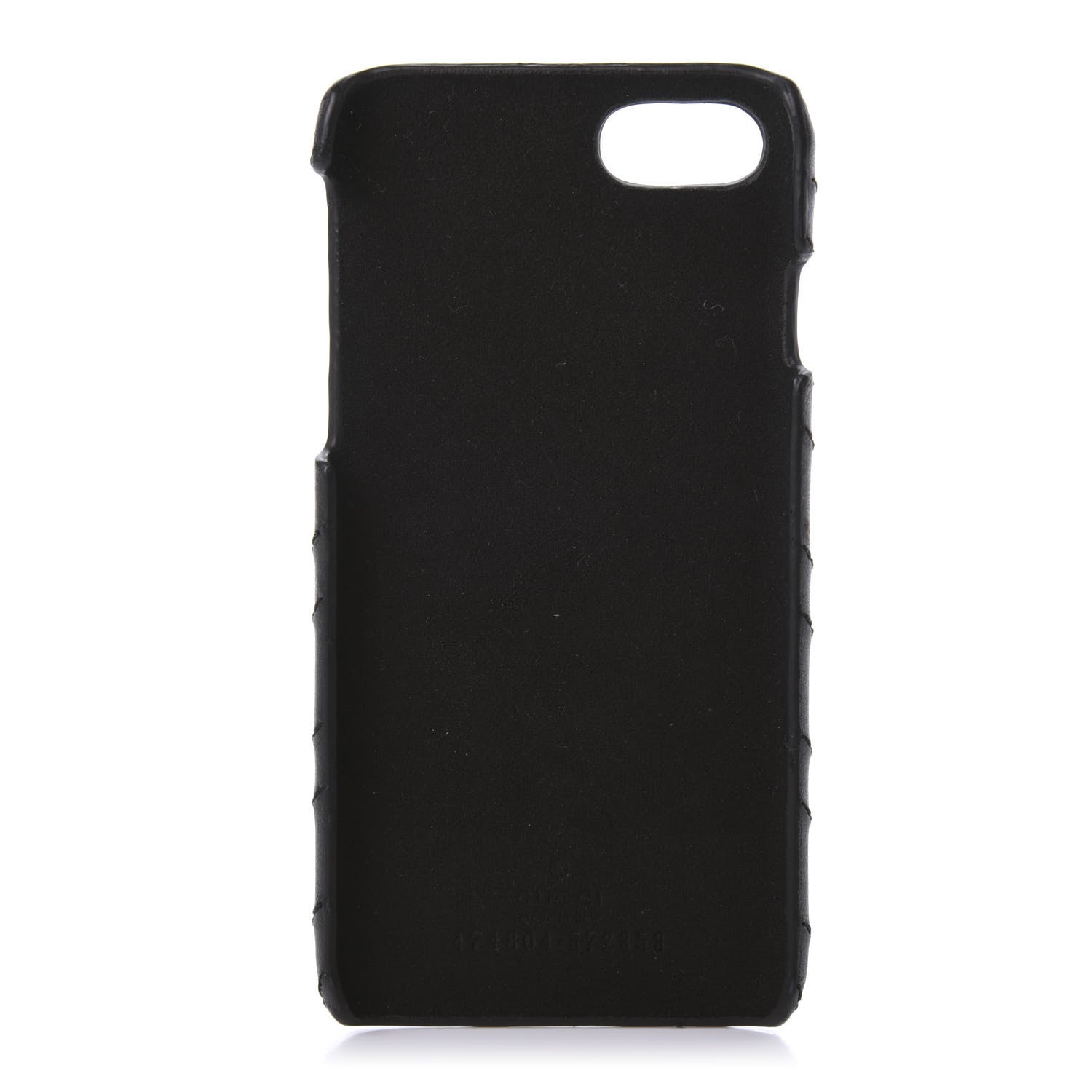 Gucci Calfskin Matelasse Animal Studs GG Marmont iPhone 7/8 Case Black 5 of 7