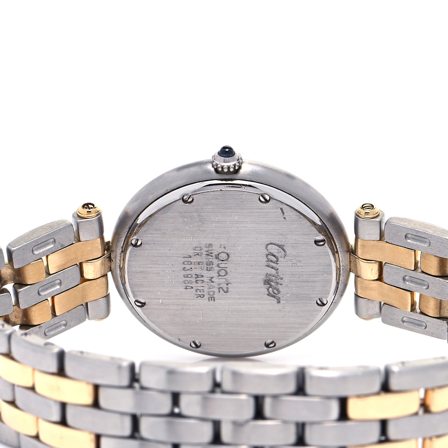 Cartier Stainless Steel 18K Yellow Gold 29mm Panthere Vendome Quartz Watch 4 of 4