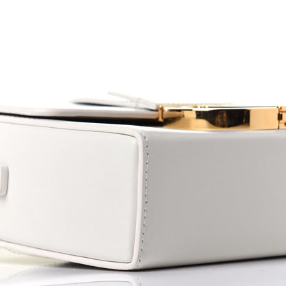 Christian Dior Smooth Calfskin 30 Montaigne Box Bag White 8 of 11