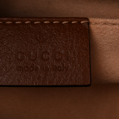 Gucci Wonka Grain Calfskin Small Diana Tote Bag Cuir Yellow Fluo 6 of 11