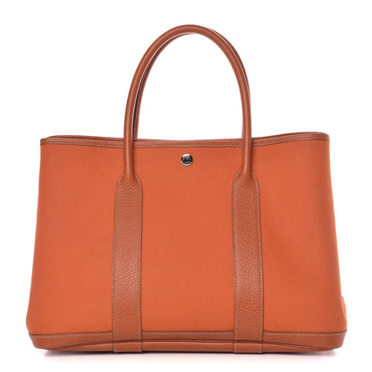 Hermes Toile Negonda Garden Party 36 MM Potiron 1 of 11