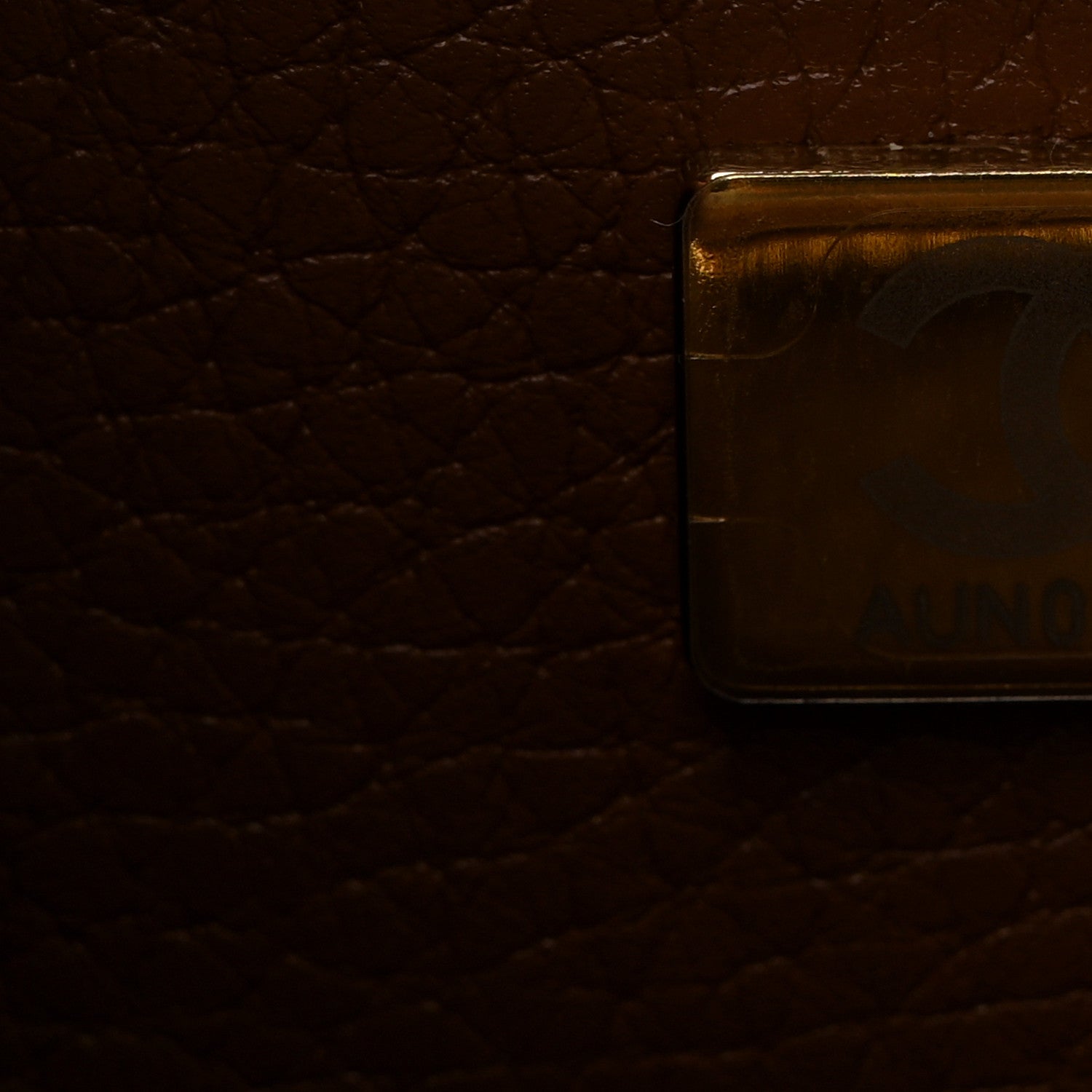 Chanel Grained Calfskin Stitched Urban Essentials Small Shopping Bag Camel 7 of 10