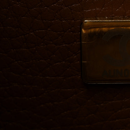 Chanel Grained Calfskin Stitched Urban Essentials Small Shopping Bag Camel 7 of 10