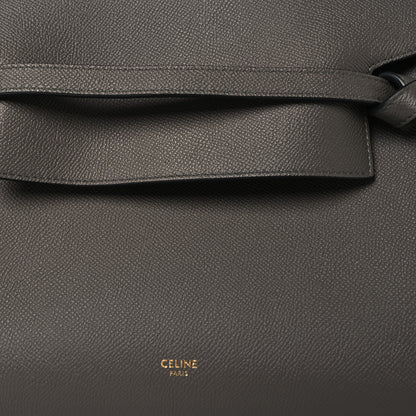 Celine Grained Calfskin Mini Belt Bag Grey 8 of 12