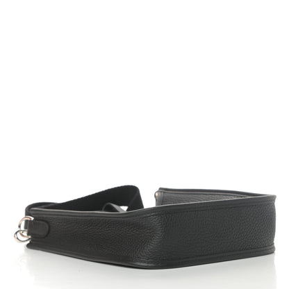 Hermes Taurillon Clemence Evelyne TPM Black 4 of 11