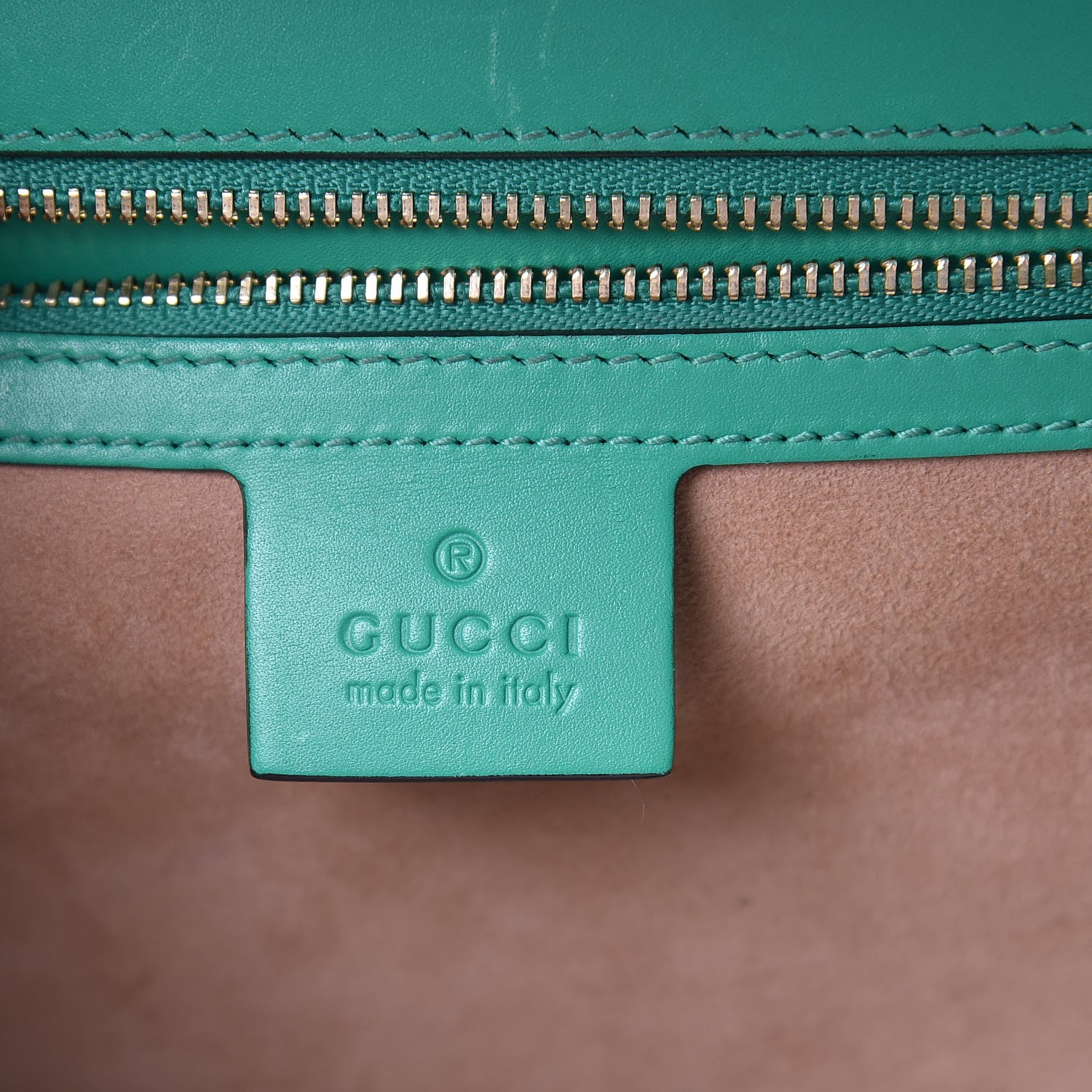 Gucci Vitello Fontanella Web Medium Sylvie Top Handle Bag Synthetic Green Garden 6 of 12