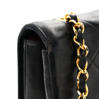 Chanel Lambskin Quilted Medium Single Flap Black 18 of 21