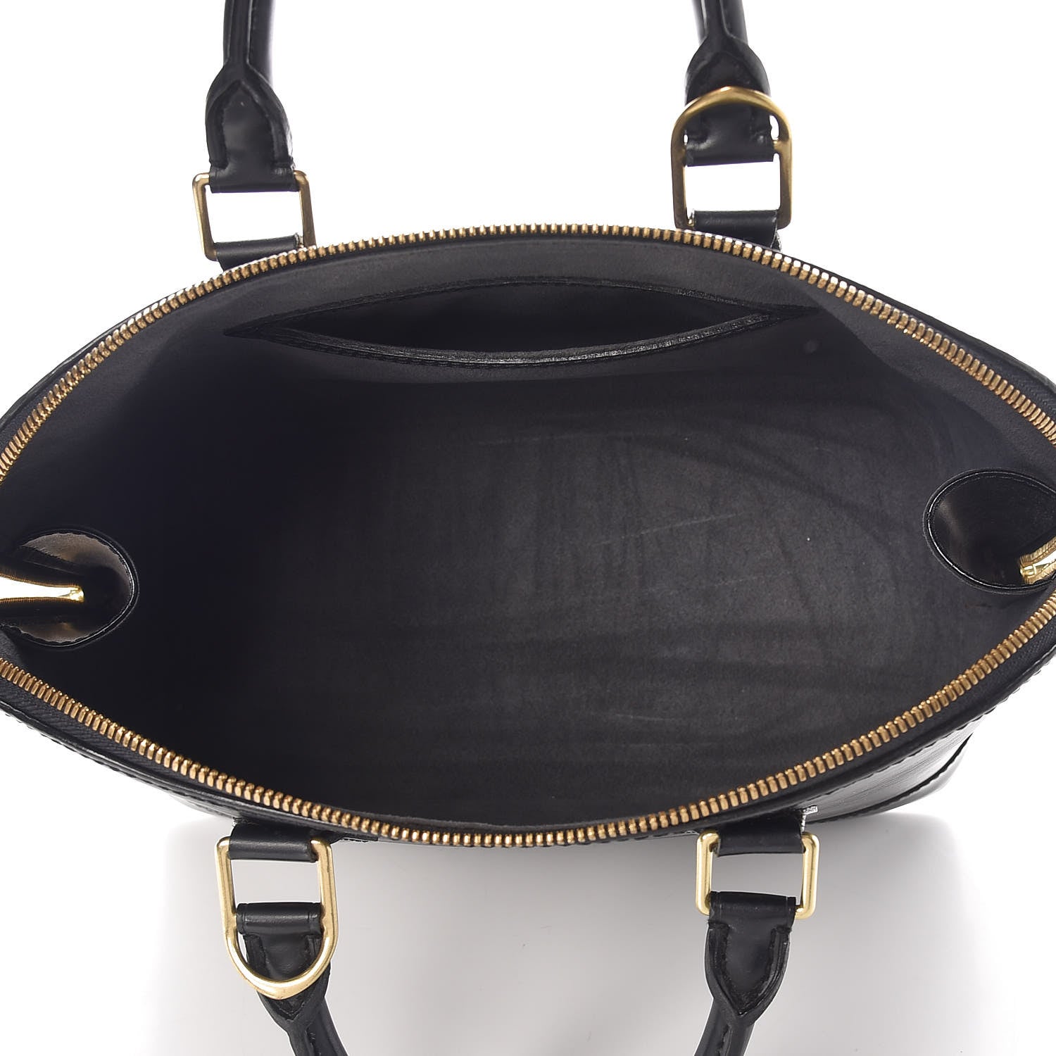 Louis Vuitton Epi Alma PM Black 5 of 6