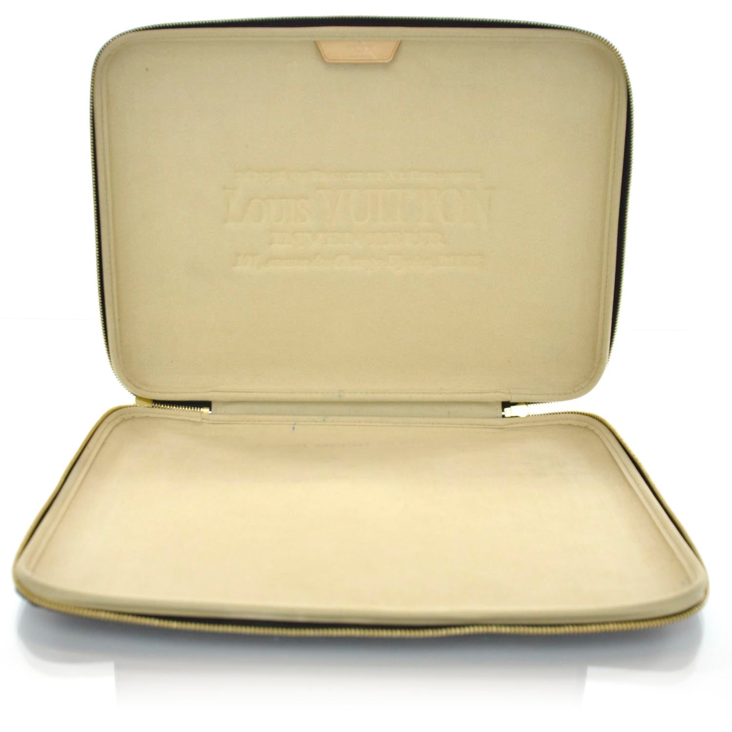 Louis Vuitton Monogram 13 Inch Laptop Sleeve 4 of 7