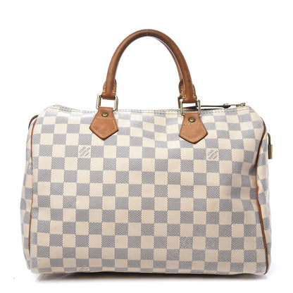 Louis Vuitton Damier Azur Speedy 30 1 of 12