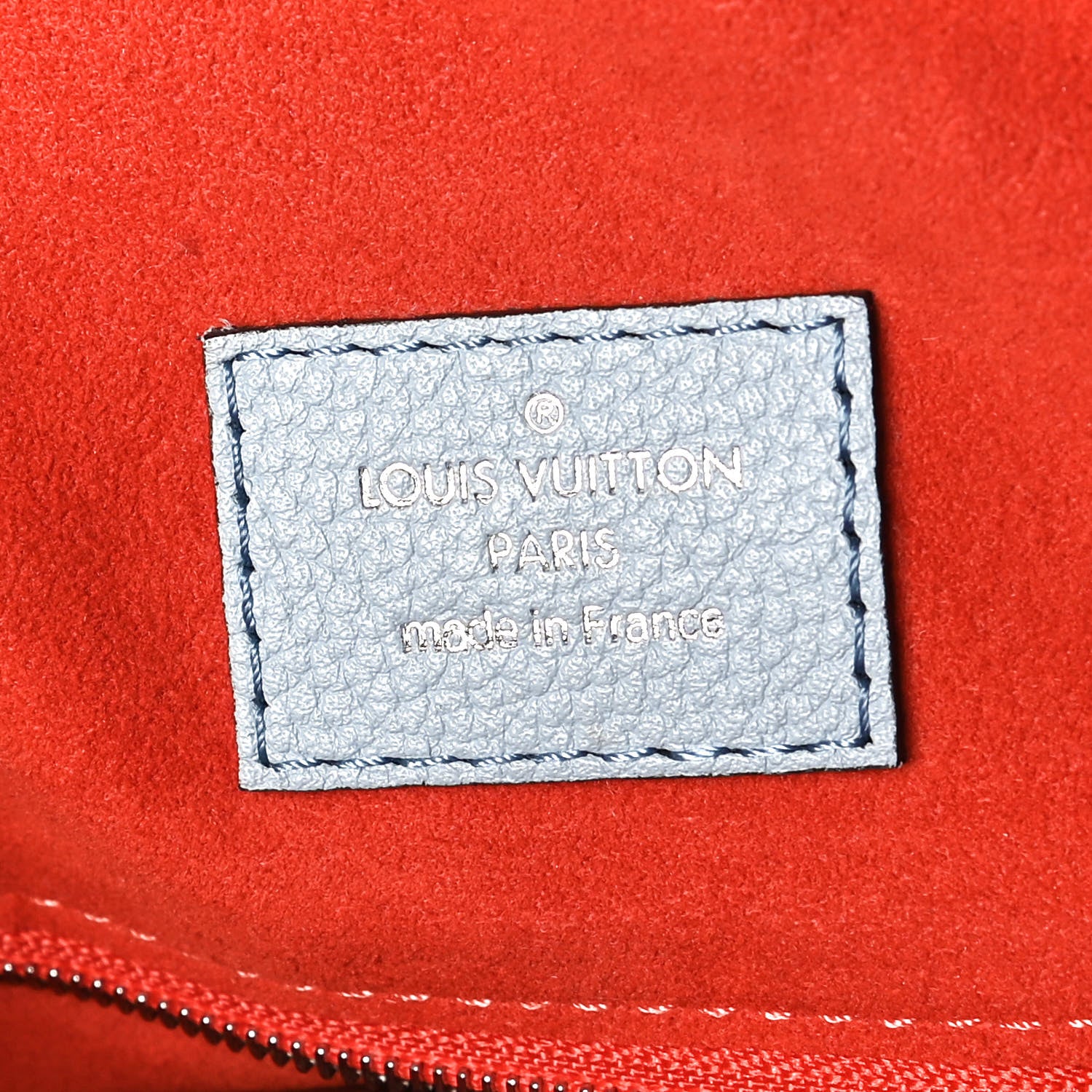 Louis Vuitton Mahina Babylone Chain BB Blue Horizon Pumpkin 6 of 12