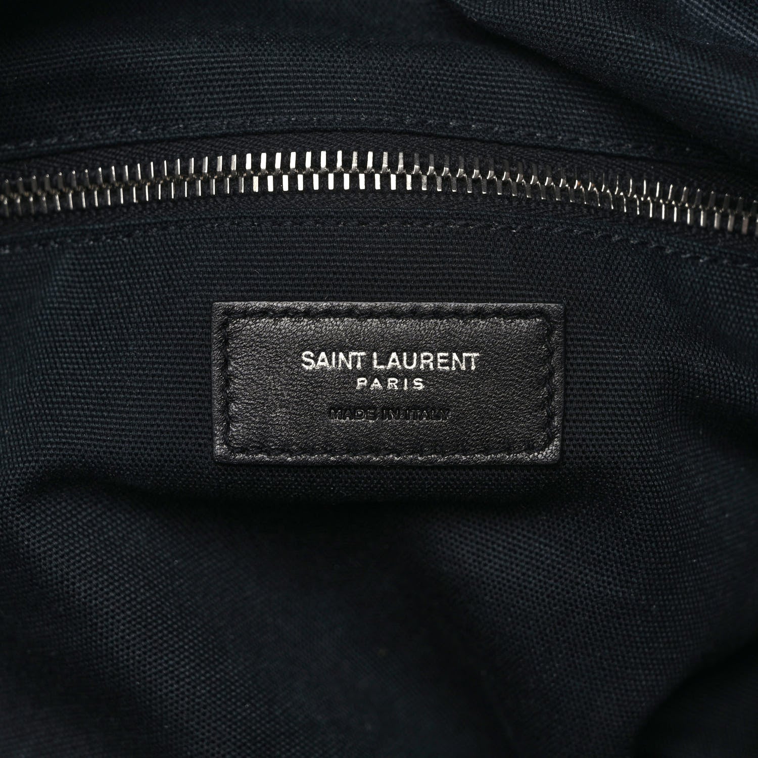 Saint Laurent Gabardine Convertible ID Bag Black 6 of 11