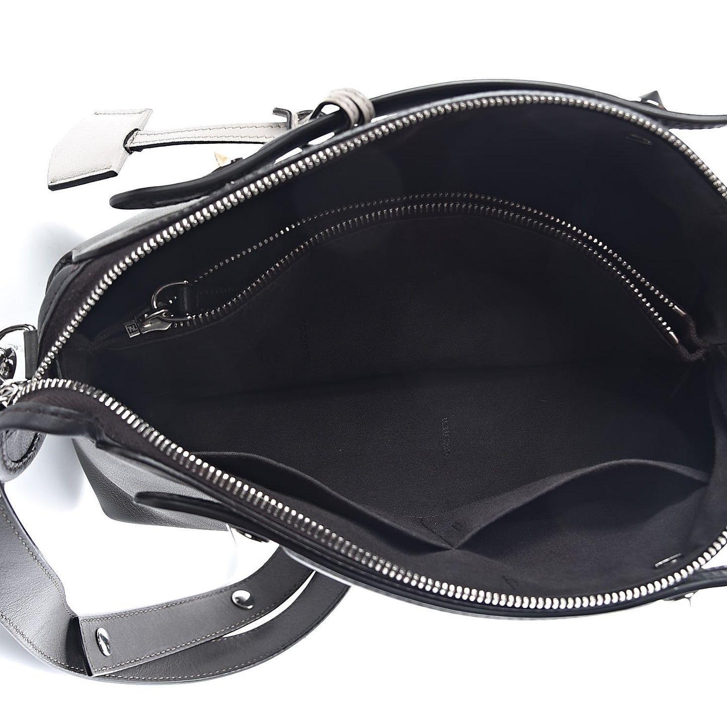 Vitello Dolce 4 Color Medium By The Way Boston Bag Carbone Grigio Polvere Multicolor