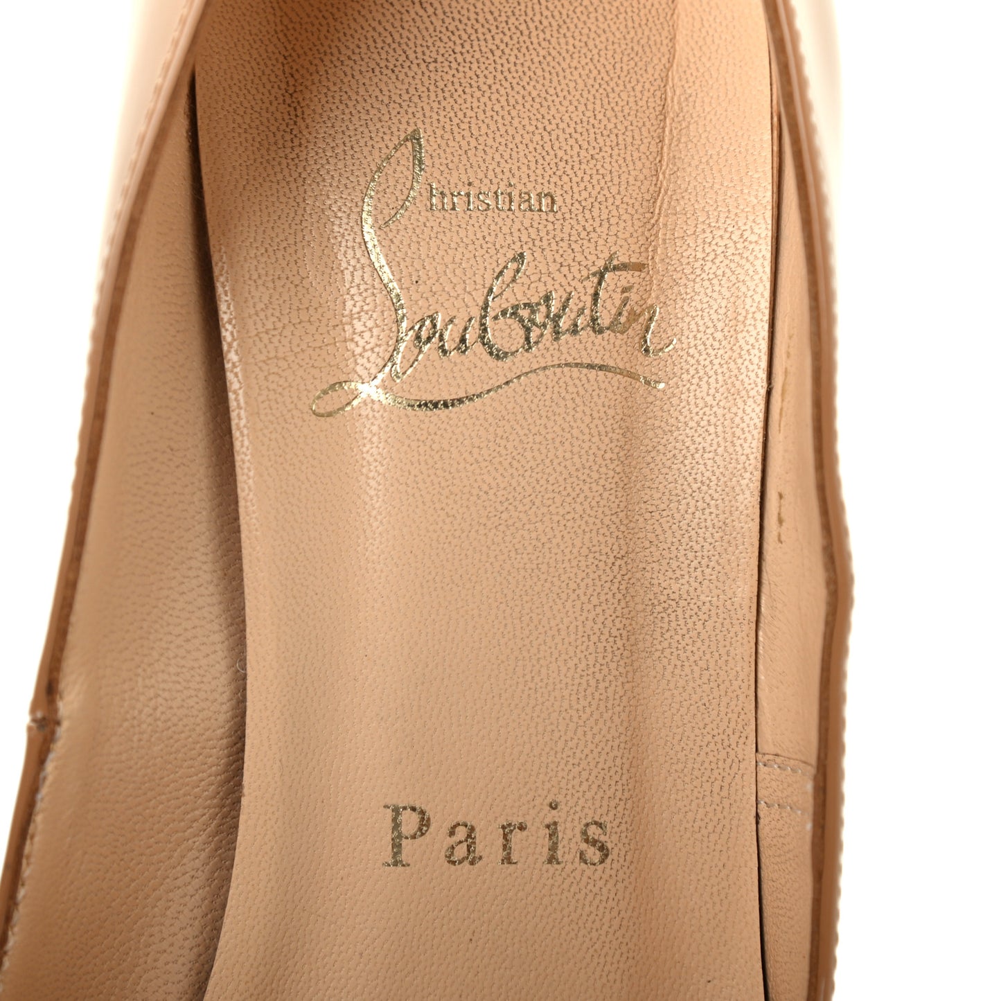 Patent Fifille 100 Pumps 37 Nude