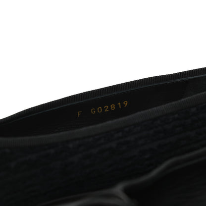 Chanel Tweed Caviar Cap Toe Ballerina Flats 39.5 Black 8 of 12