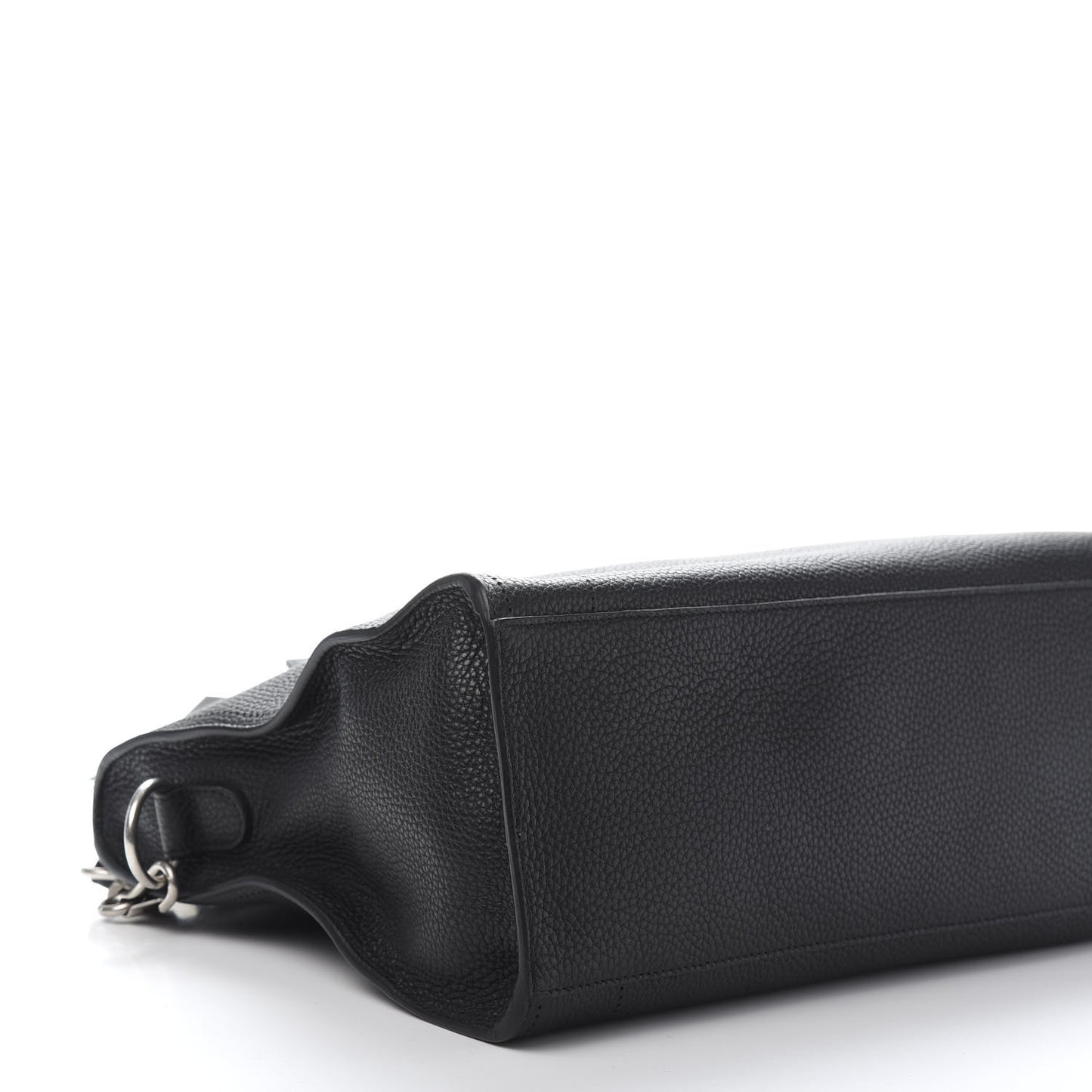 Veau Grana Perforated Blackout Hardware City Black