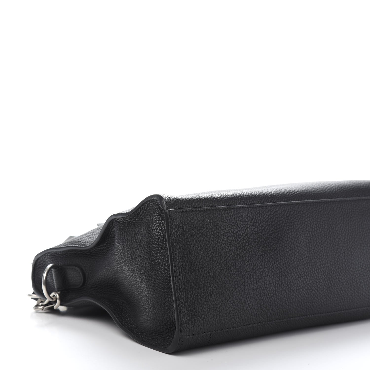 Balenciaga Veau Grana Perforated Blackout Hardware City Black 8 of 11