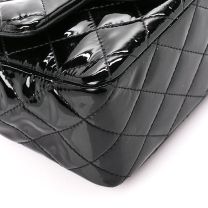 Chanel Patent Calfskin Quilted Mini Square Flap Black 10 of 11