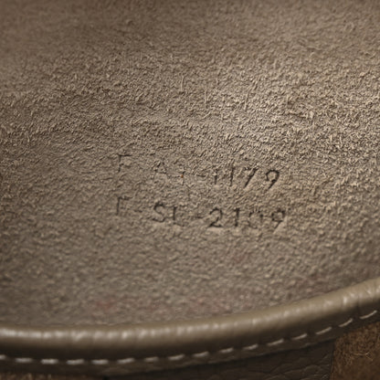 Celine Drummed Calfskin Nano Luggage Souris 8 of 15