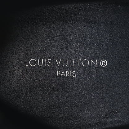 Louis Vuitton Suede Calfskin Monogram Laureate Platform Desert Boots 39.5 Taupe 8 of 10