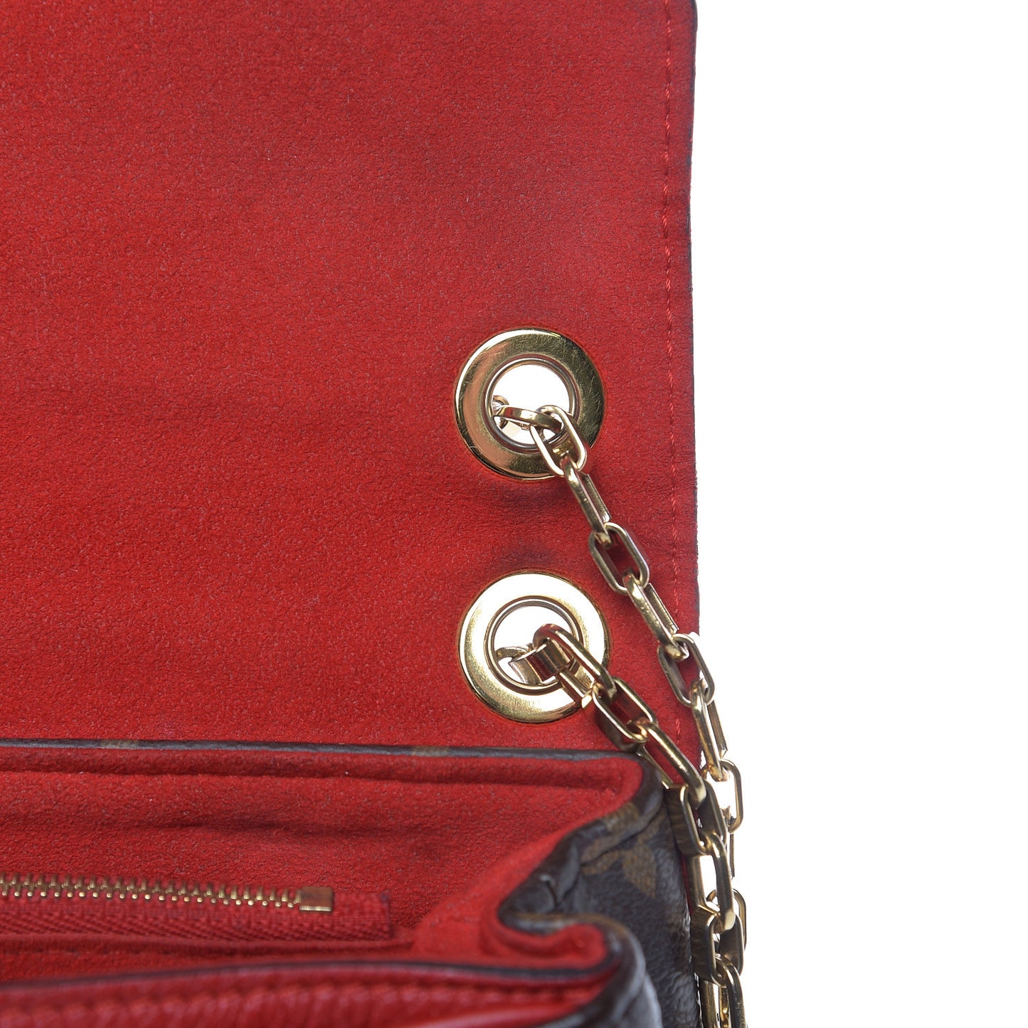 Monogram Pallas Chain Cherry