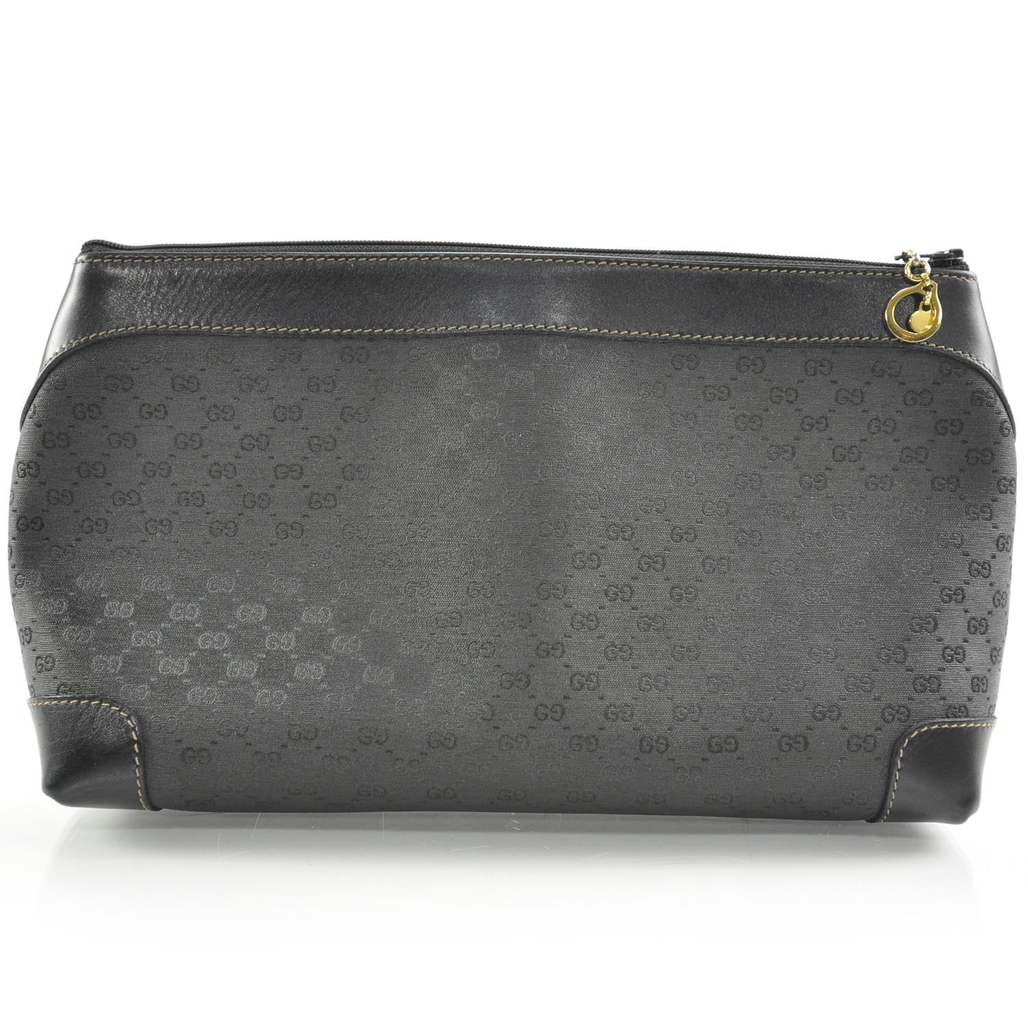 Gucci Monogram Cosmetic Pouch Black 3 of 9