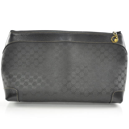 Gucci Monogram Cosmetic Pouch Black 3 of 9