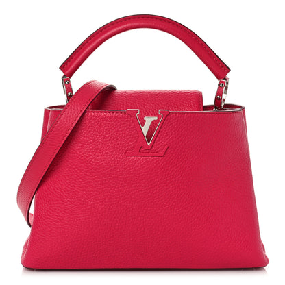 Louis Vuitton Taurillon Capucines BB Fuchsia 1 of 9