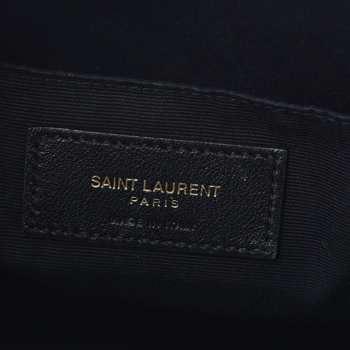 Calfskin Matelasse Monogram Lou Camera Bag Black
