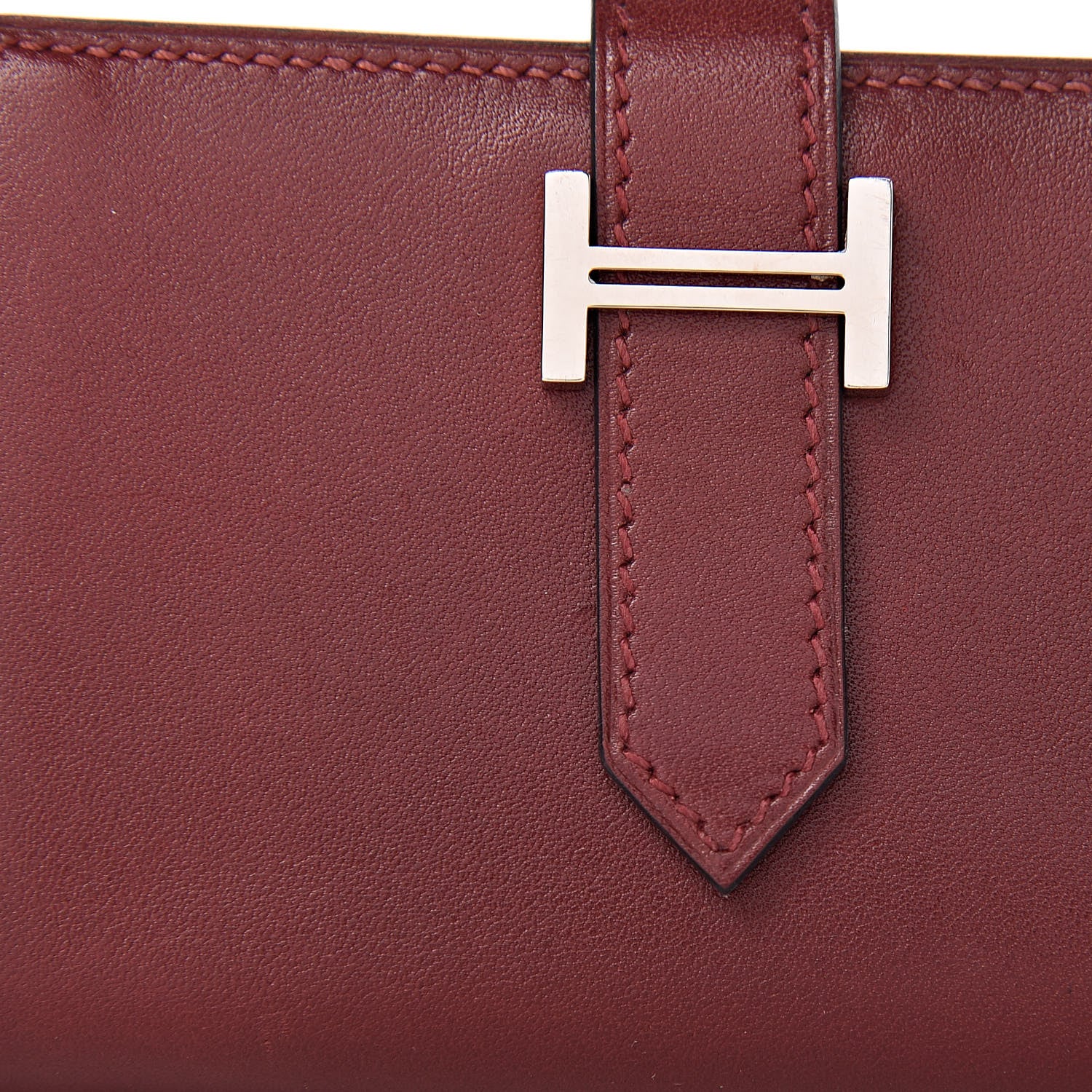 Hermes Box Mini Bearn Wallet Rouge H 8 of 8