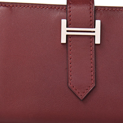 Hermes Box Mini Bearn Wallet Rouge H 8 of 8