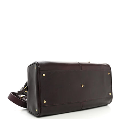 Chloe Smooth Calfskin Charms Bowling Bag Perfect Plum 4 of 11