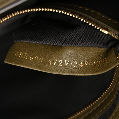 Fendi Nappa FF 1974 Embossed Baguette Avocado 7 of 10