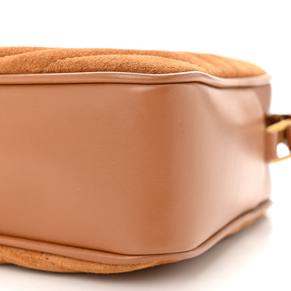 Saint Laurent Suede Matelasse Monogram Lou Camera Bag Cinnamon 10 of 10