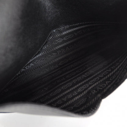 Prada Saffiano Envelope Clutch Nero Black 5 of 5