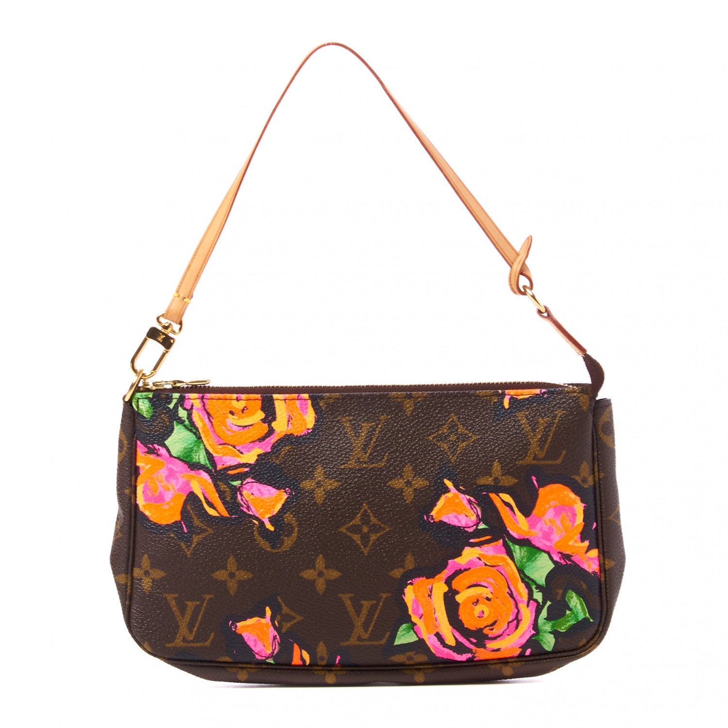Louis Vuitton Monogram Roses Pochette Accessories 1 of 8