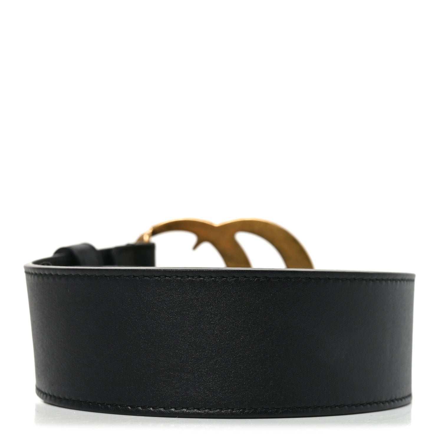 Gucci Calfskin Double G 40mm Belt 90 36 Black 2 of 4