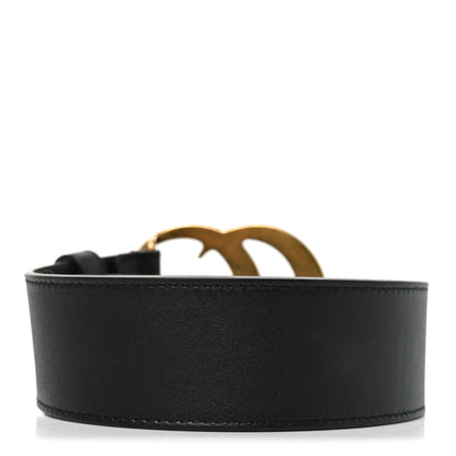 Gucci Calfskin Double G 40mm Belt 90 36 Black 2 of 4
