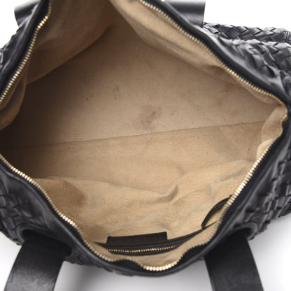 Bottega Veneta Nappa Intrecciato Accordion Satchel Black 5 of 17