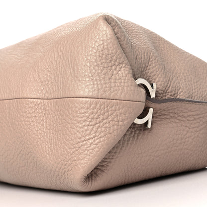 Salvatore Ferragamo Calfskin Fanisa Gancini Hobo Beige 7 of 11