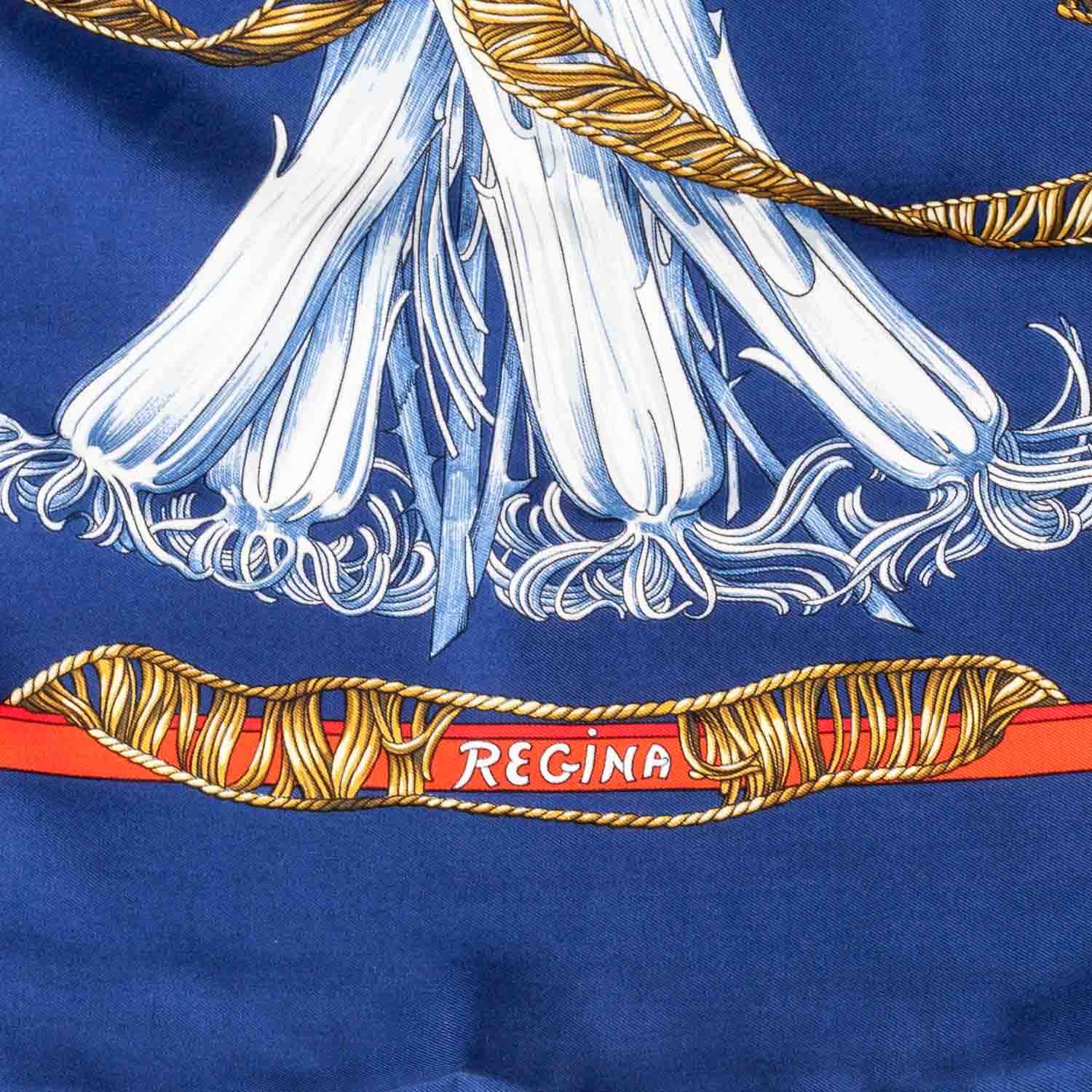 Hermes Silk Regina Scarf 90 6 of 8