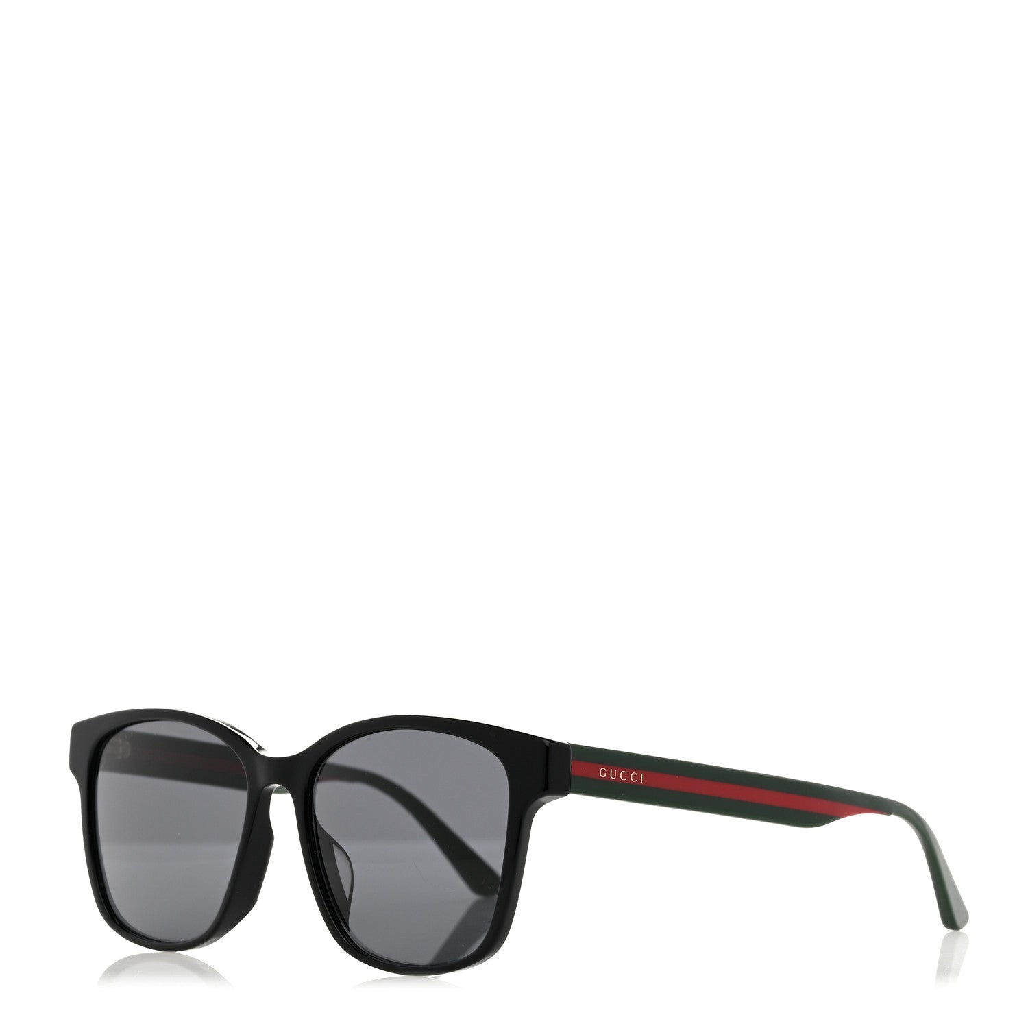 Gucci Square Eye GG Web Sunglasses GG0417SK Black 1 of 9